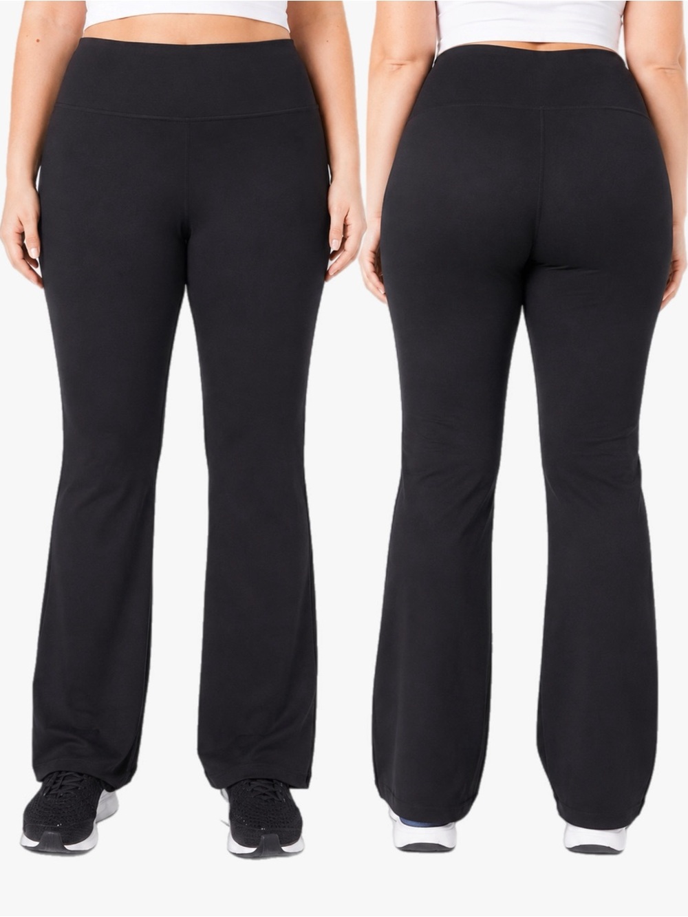 Lane Bryant LIVI Signature Stretch Bootcut Pants Black Plus Size 22/24
